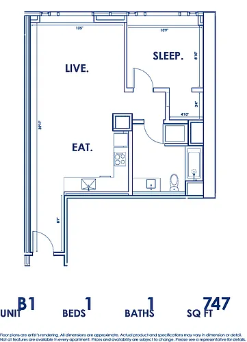 Floor plan B1