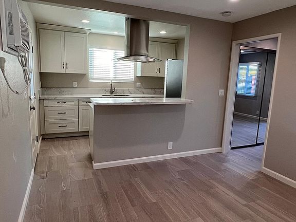 Living room to kitchen