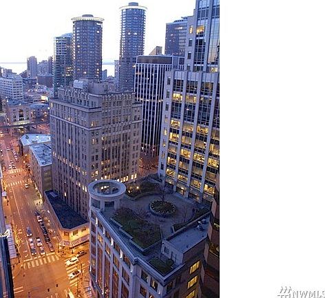 City view from you private balcony...at night the lights are so beautiful!