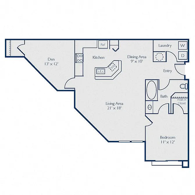 Floor plan A1D