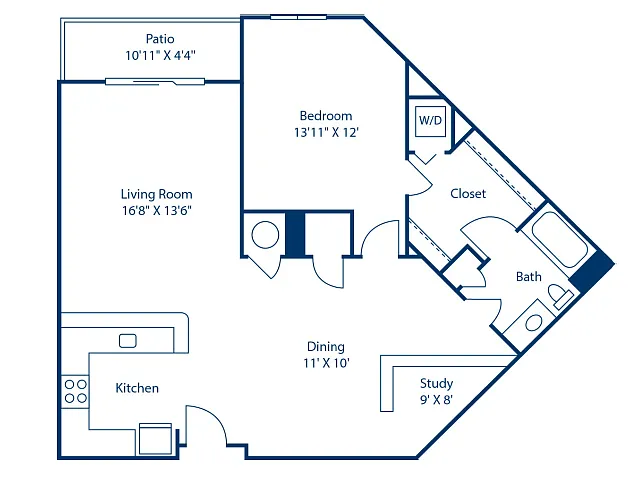 Floor plan A1NB