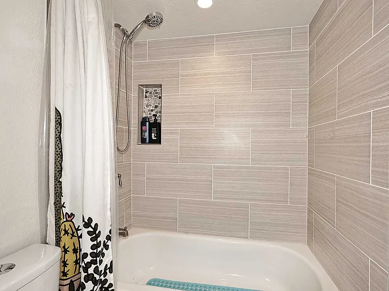 Hall bathroom/shower