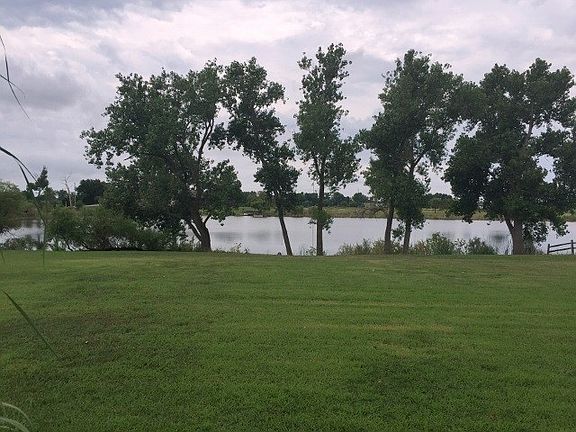 Lake view from the back of the home