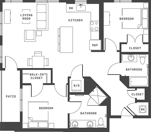 Floor plan B2P