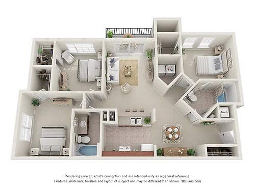 Floor plan C1