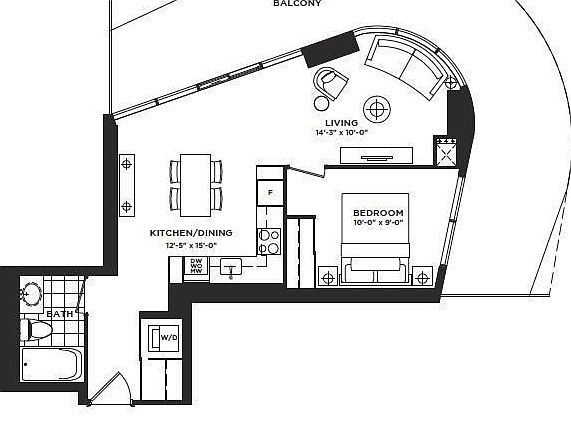 2nd image of 11 Wellesley St W #2911