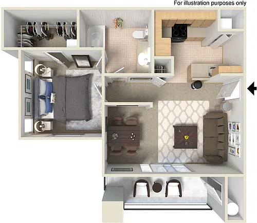 Floor plan A1
