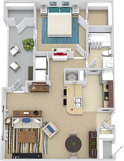 Floor plan Grenada