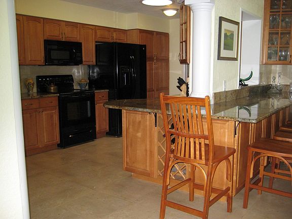 large open kitchen
