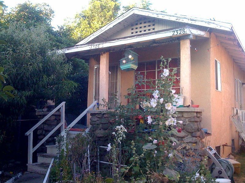 One of the three homes