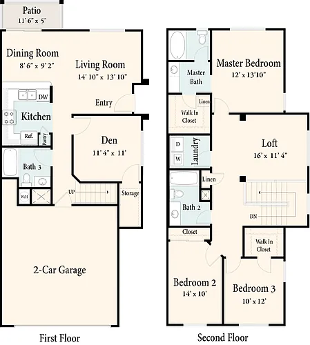 Floor plan The Drake