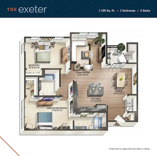 Floor plan The Exeter