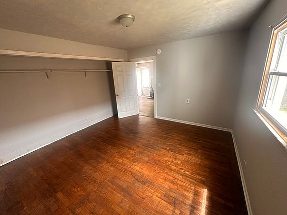 Large closet in bedroom