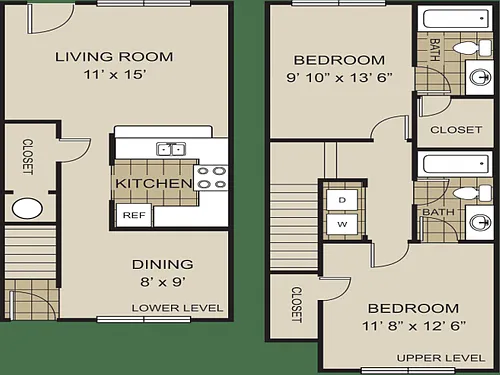 Floor plan Courtland
