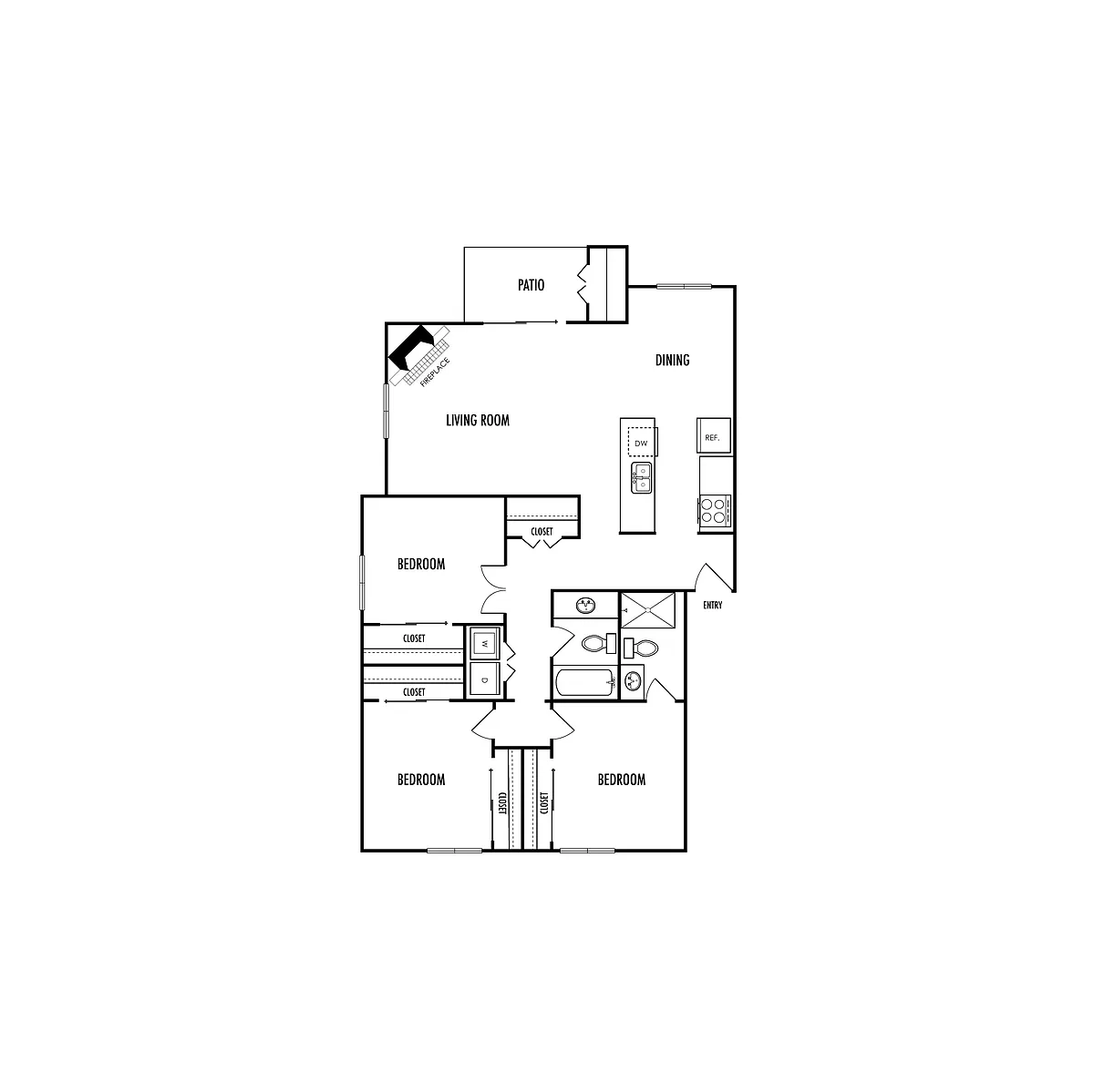 Floor plan C1 Classic
