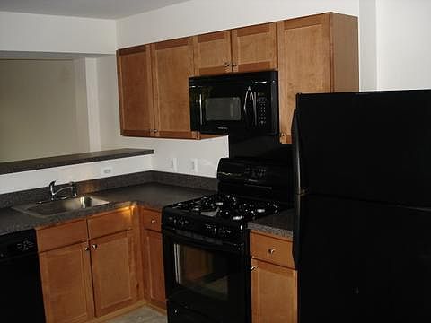Kitchen of the condominium
