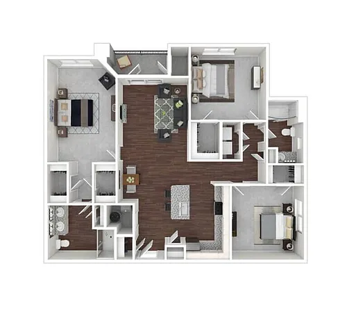 Floor plan The Riverwalk