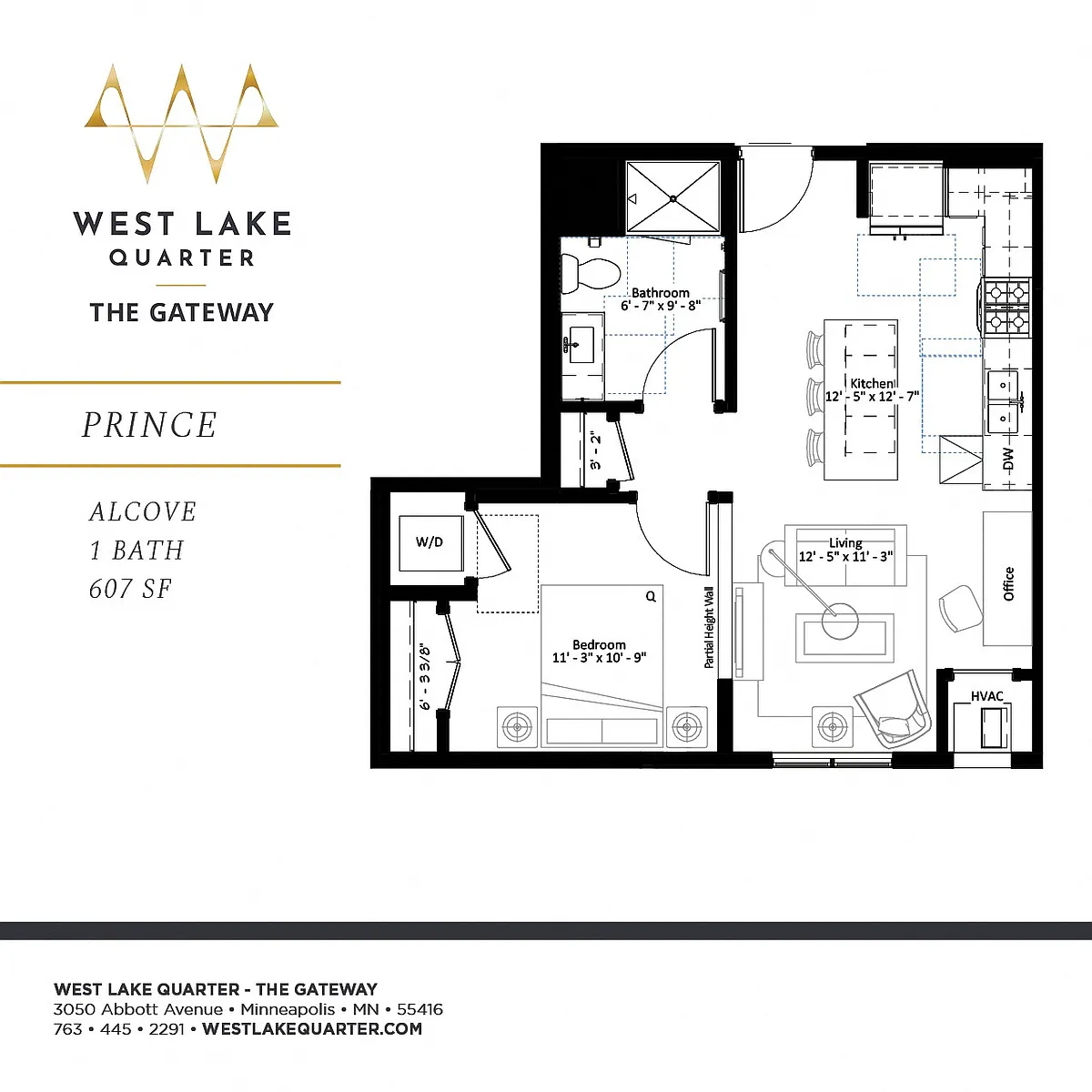 Floor plan Prince - ALCOVE