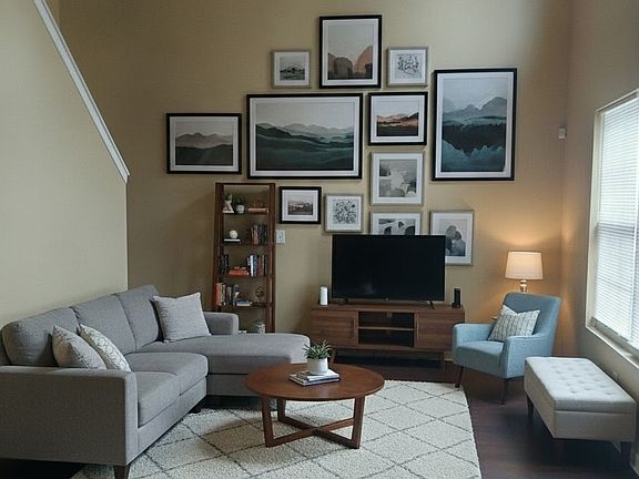 Idea for Living Room (furniture not included)