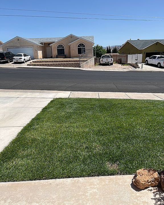 Front yard lawn