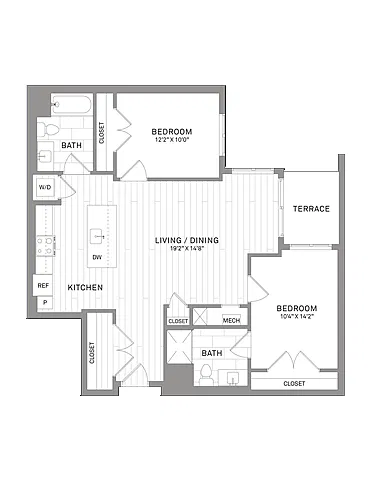 Floor plan B7