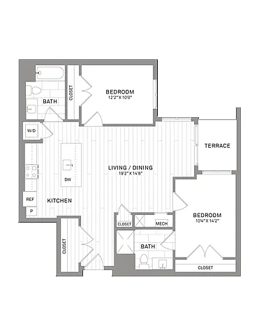 Floor plan B7