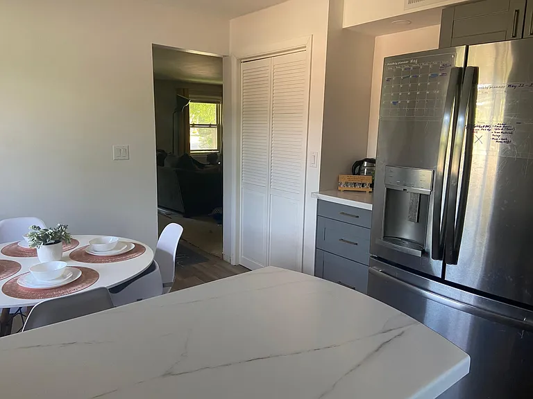 Large pantry space available for additional kitchen storage