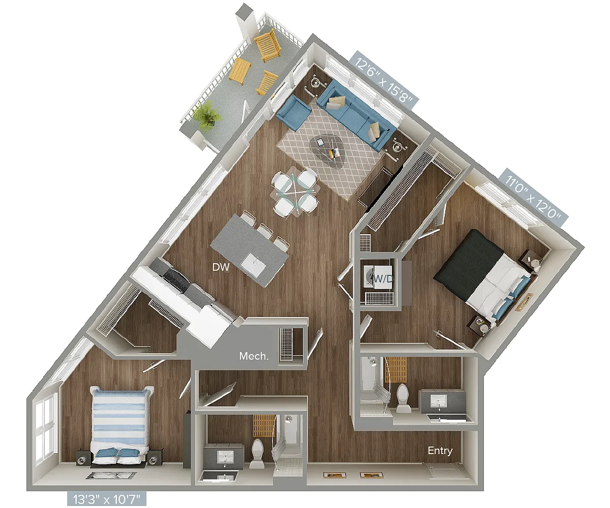 Floor plan B11-1