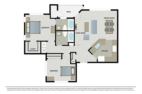 Floor plan Plan 2B