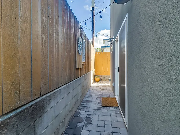 Back patio
