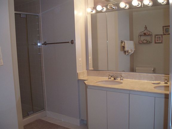 Master Bath with double vanity and separate shower