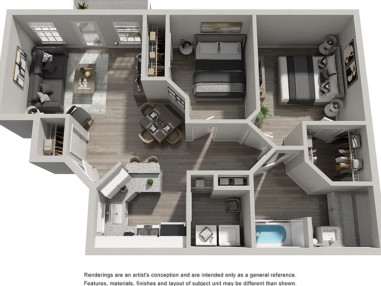 Boxelder Renovated floor plan Spring Park