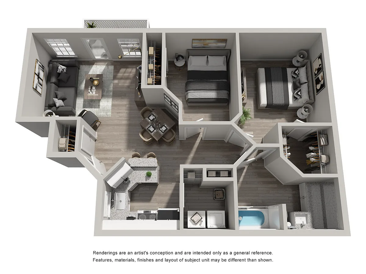 Floor plan Boxelder Renovated