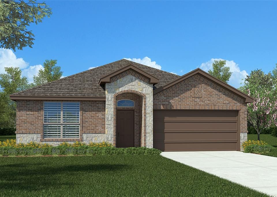 D.R. Horton's Carlsbad floorplan, elevation C. All photos shown here may not depict the specified home & features included are for illustration purposes only.