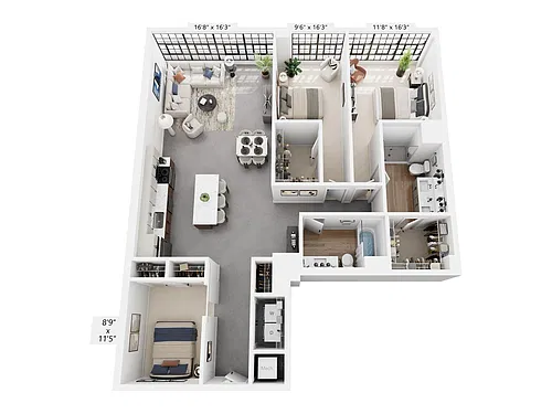 Floor plan Wiggins