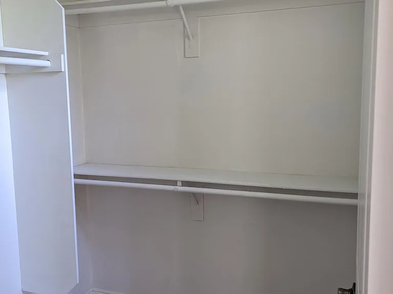 Walk-in master closet