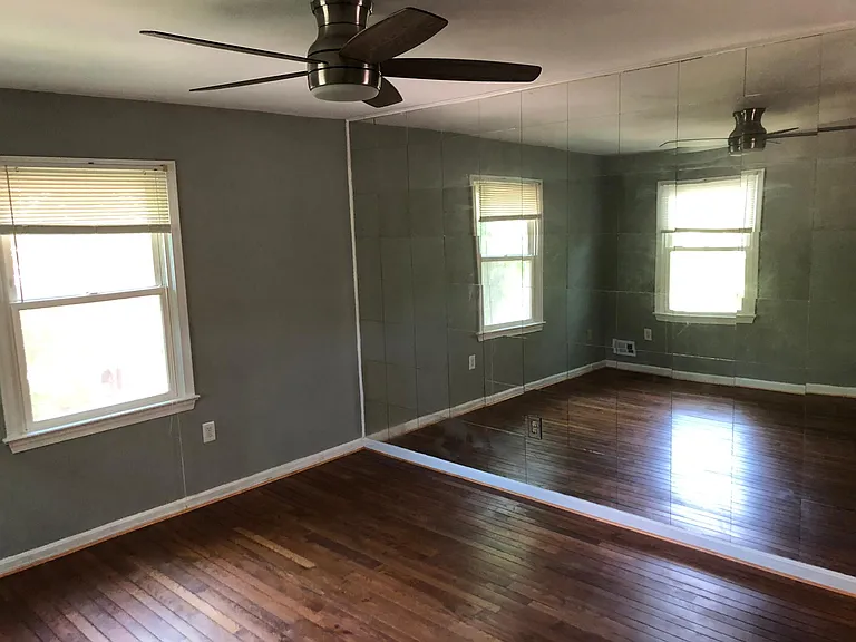 Master bedroom from walkin closet.