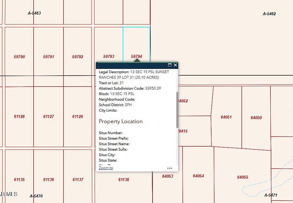 2nd image of Pn 59794 Sunset Ranches 39 Lot 31