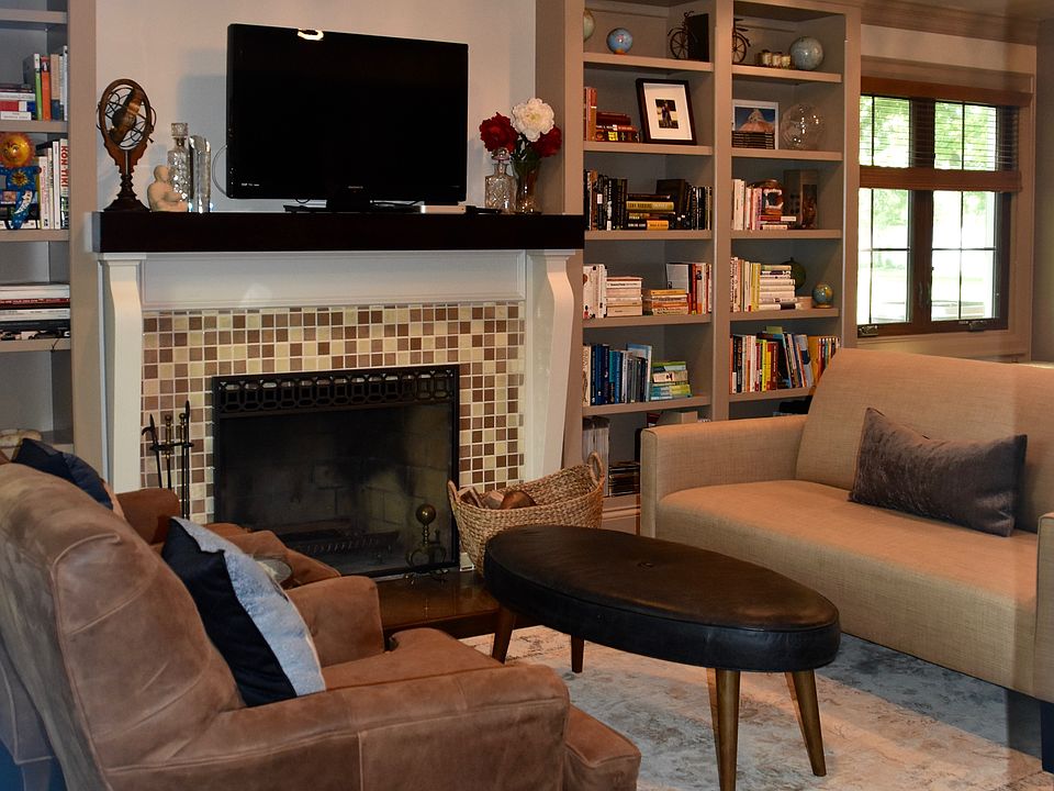 Office/Den with Fireplace 1