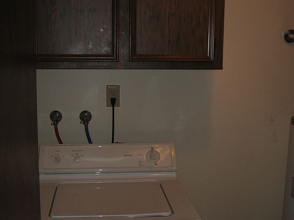 Laundry room with full washer & dryer