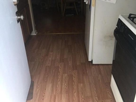 New kitchen floor