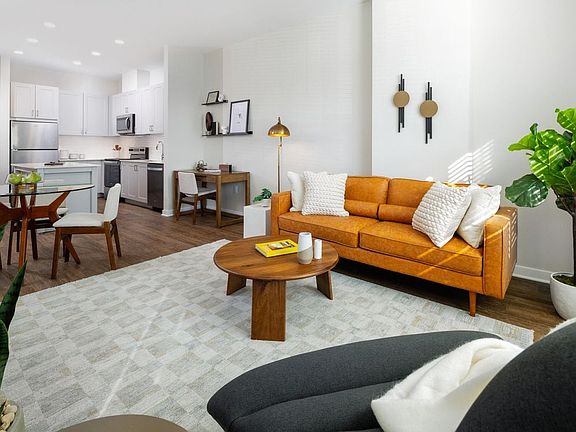 New West Phase - Finish Scheme III Living area with hard surface flooring throughout