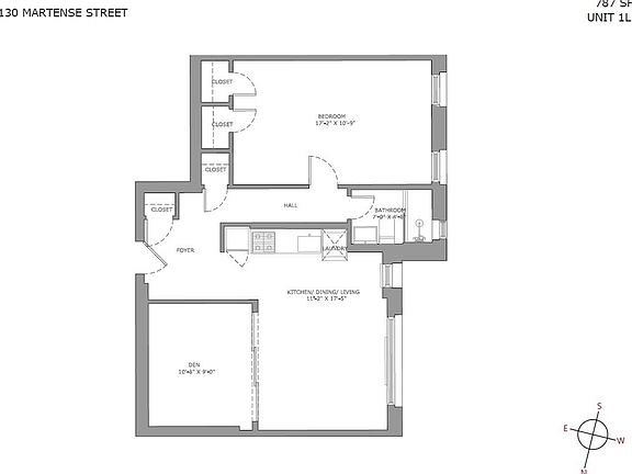 2nd image of 130 Martense St APT 1L