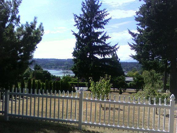 water and mountain view