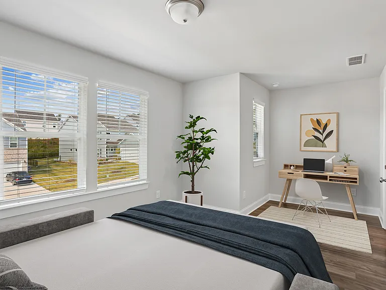 Another view of the secondary bedroom.