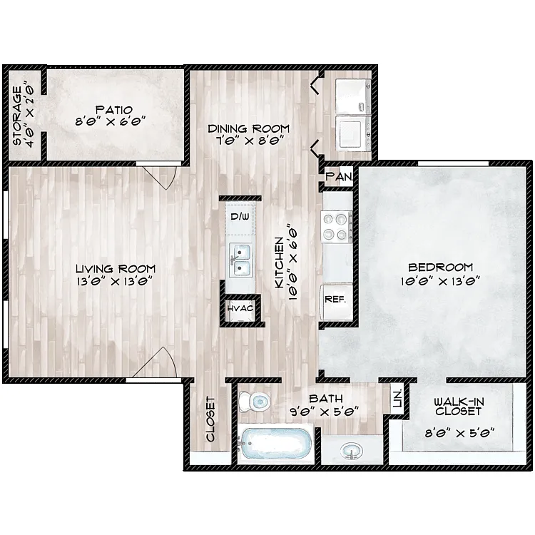 Floor plan C