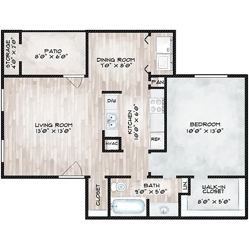Floor plan C