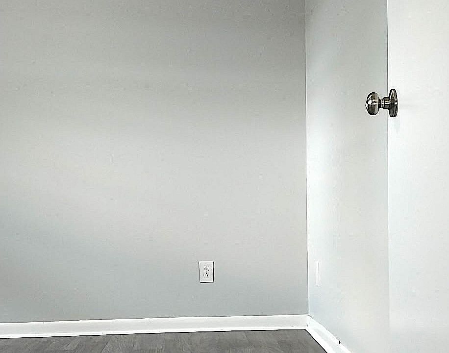 Bedroom - more natural light! who doesn't love a ceiling fan!?