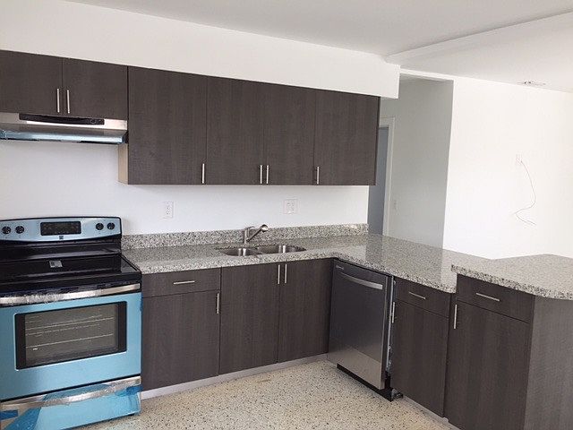 Open Concept Kitchen with Breakfast Counter