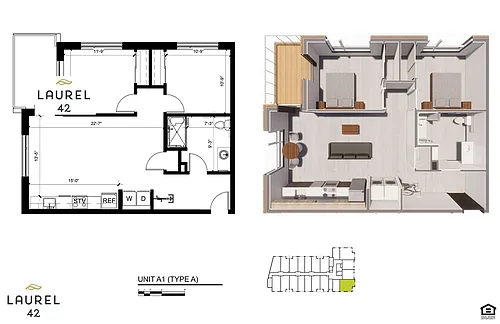 Floor plan 2X1